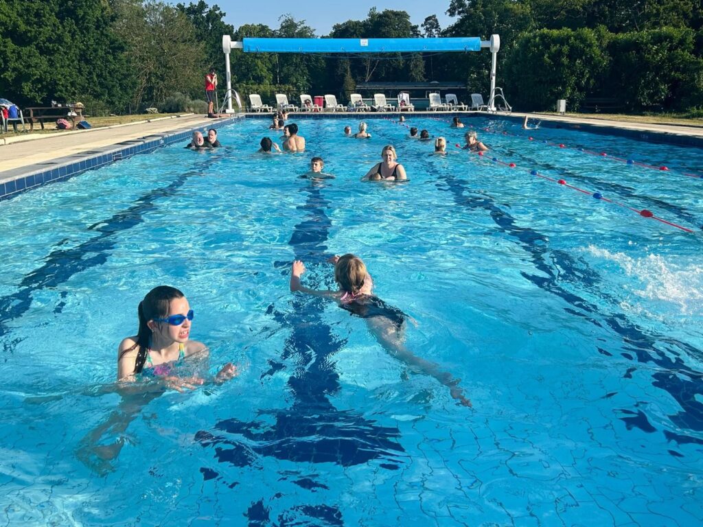 Lido Open Pool Shot