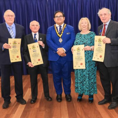 Freedom Of Ware Honourees