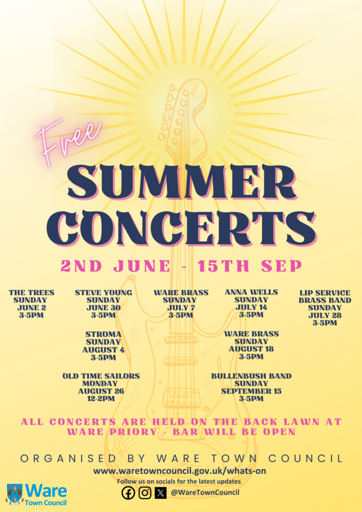 Summer Concerts 2024 Insta Post Document A4