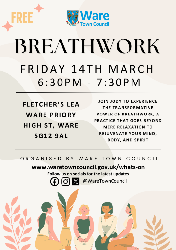 Breathwork Workshop 14th March