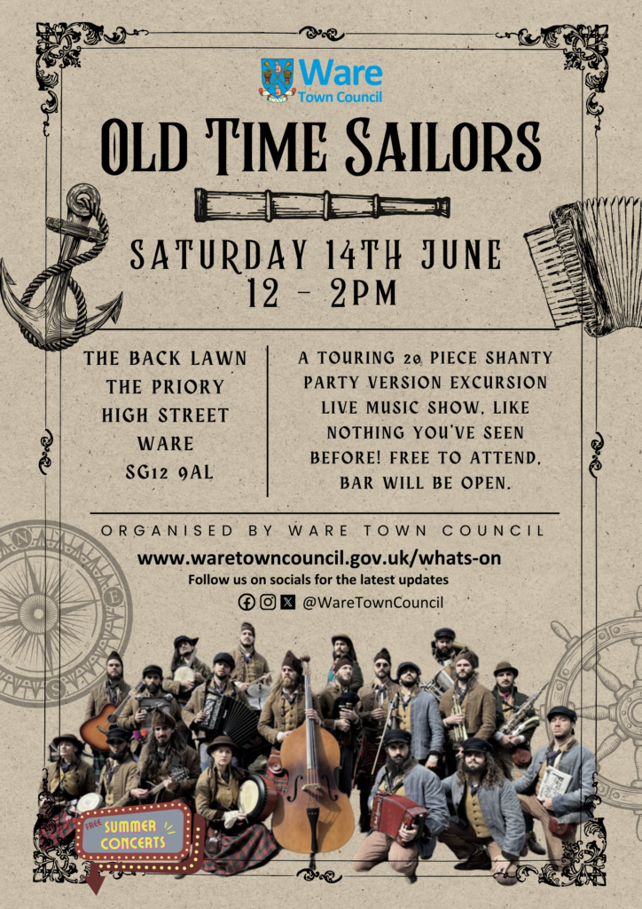 Old Time Sailors Poster 2025